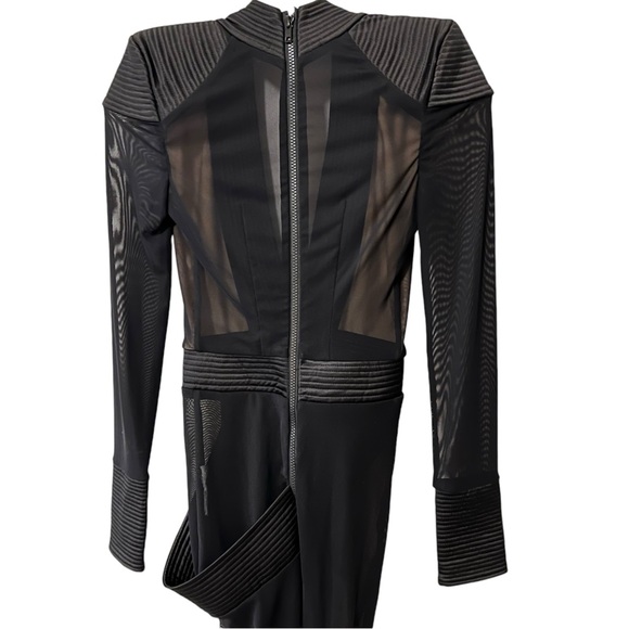 Revolve Zhivago Eye Of Horus Sheer Gown in Black Size 2 dress formal goth unique - Picture 8 of 16